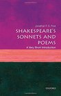 Shakespeare's Sonnets and Poems A Very Short Introduction