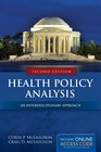Health Policy Analysis An Interdisciplinary Approach