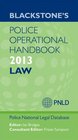 Blackstone's Police Operational Handbook 2013 Law