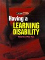 Having a Learning Disability
