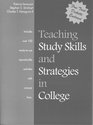 Teaching Study Skills and Strategies in College