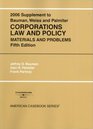 Bauman Weiss And Palmiter's 2006 Supplement to Solomon Schwartz Bauman And Weiss' Corporations Law And Policy Materials And Problems