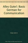 Alles Gute Basic German for Communication