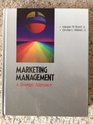 Marketing Management A Strategic Approach