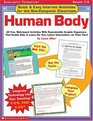 Quick  Easy Internet Activities for the OneComputer Classroom Human Body