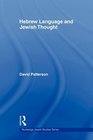 Hebrew Language and Jewish Thought