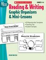 Reading  Writing Graphic Organizers  MiniLessons