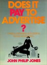 Does It Pay to Advertise Cases Illustrating Successful Brand Advertising