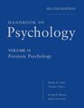 Handbook of Psychology Forensic Psychology