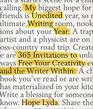 My Unedited Writing Year 365 Invitations to Free Your Creativity and the Writer Within