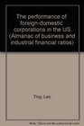 The performance of foreigndomestic corporations in the US