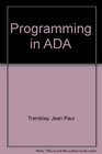 Programming in ADA