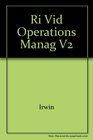 Irwin Operations Management Video Series Volume 2