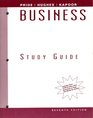 Business Study Guide Seventh Edition Used with PrideBusiness