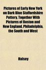 Pictures of Early New York on Dark Blue Staffordshire Pottery Together With Pictures of Boston and New England Philadelphia the South and West