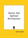 Mental And Spiritual Development