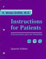 Instructions for Patients/Instrucciones Para Los Pacientes
