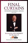 Final Curtains Top Drawer Memorial Services 19932007 Reviewed by Ned Sherrin for the Pages of the Oldie