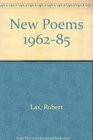 New Poems 196285