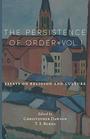 The Persistence of Order Vol 1 Essays on Religion and Culture
