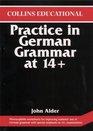 Practice in German Grammar at 14