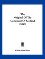 The Original Of The Complaint Of Scotland