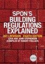 Spon's Building Regulations Explained 2010 Revision