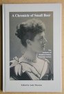 A Chronicle of Small Beer The Memoirs of Winifred Dolan Victorian Actress