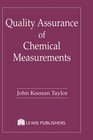 Quality Assurance of Chemical Measurements