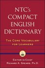NTC's Compact English Dictionary  The Core Vocabulary For Learners