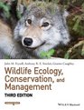 Wildlife Ecology Conservation and Management