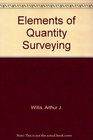 Elements of Quantity Surveying