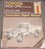 Haynes Repair Manual Camionestas Toyota Y 4