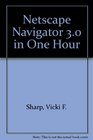 Netscape Navigator 30 In One Hour