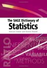The SAGE Dictionary of Statistics A Practical Resource for Students in the Social Sciences