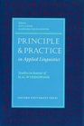 Principle and Practice in Applied Linguistics Studies in Honour of HGWiddowson