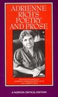 Adrienne Rich's Poetry and Prose Poems Prose Reviews and Criticism