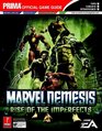 Marvel Nemesis Rise of the Imperfects  Prima Official Game Guide