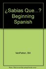 Sabias Que Beginning Spanish