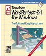 PC Learning Labs Teaches Wordperfect 61 for Windows/Book and Disk
