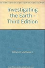 Investigating the Earth  Third Edition