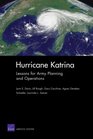 Hurricane Katrina Lessons for Army Planning and Operations