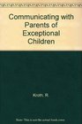 Communicating With Parents of Exceptional Children Improving ParentTeacher Relationships