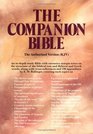 The Companion Bible King James Version Black Bonded Leather