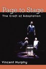 Page to Stage The Craft of Adaptation