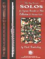 Solos for Soprano Recorder or Flute Collection 2 Christmas Carols