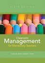 Classroom Management for Elementary Teachers Plus MyEducationLab with Pearson eText  Access Card Package