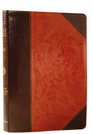 ESV Single Column Reference Bible (TruTone, Brown/Cordovan, Portfolio Design)