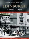 Edinburgh A Miscellany