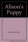 Alison's Puppy